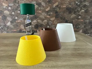 Cone Lampshade for Table Lamps and Bottle Lamps