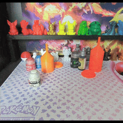Easy acrylic paint mixer tool