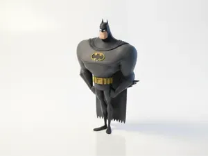 Batman Figurine DC Comics Superhero 3D Printable