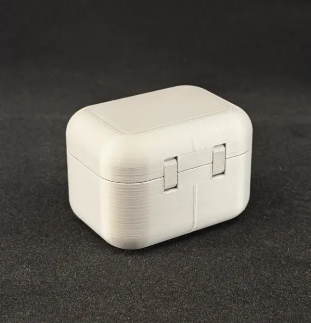 Vial Container Box w/Print-In-Place Hinged Lid 3ML — Фото 3 из 6