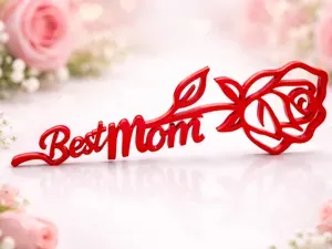 Best Mom Display – Rose Mother’s Day Decor