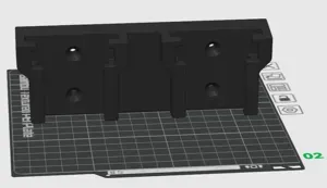 Milwaukee M18 Battery Holder (With Clips)