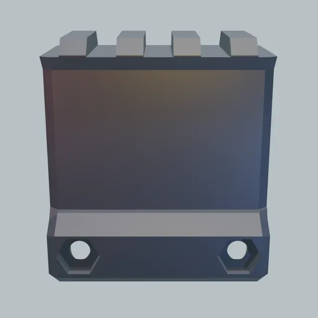 Airsoft Picatinny Red dot Riser — Image 8 of 8