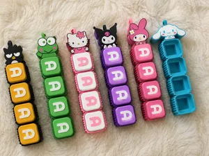 Cute character clicker name keycap