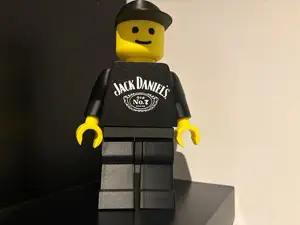Brickman Jack Daniels 20cm Figur 500%