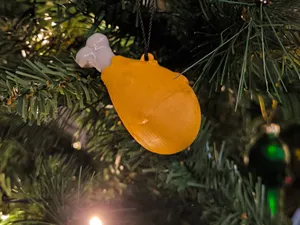 Chicken Drumstick Weihnachtsbaum ornament