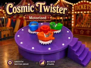 Cosmic Twister – Motorized Spinning Amusement Ride