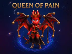 DOTA 2 QUEEN OF PAIN ARCANA CHIBI STYLE