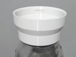 Hydroponic 90% to Wide Mouth Mason Jar Adapter