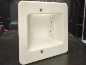 recessed outlet