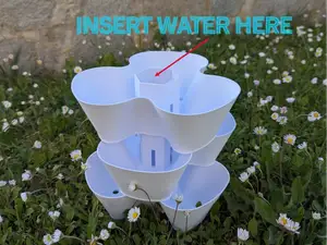 Modular pot for strawberries and flowers