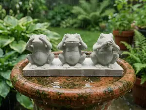 Three Wise Frogs