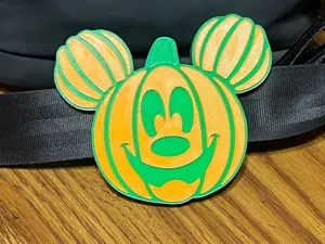 Mickey Pumpkin Bag Strap Charm