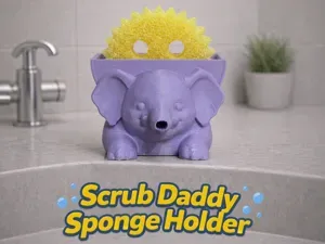 Ellie the Elephant - Scrub Daddy Holder