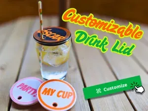 Universal Drink Lid for Glasses & Cups