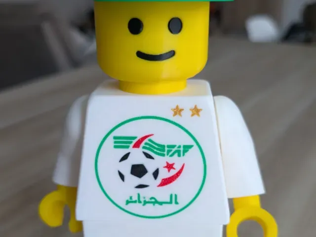 brick man équipe de foot algérie