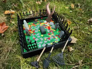 "Build-your-own" Graveyard Zen Garden