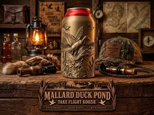 MALLARD DUCK POND - Koozie Can Holder