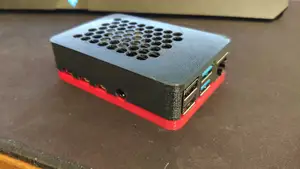 Raspberry Pi 4b Case for Fan with Heatsink