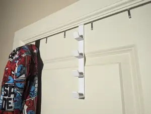 Over the door Hat - Coat Hanger 4 Hooks