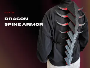 Dragon Spine Armor - Deployable Scale Mechanism