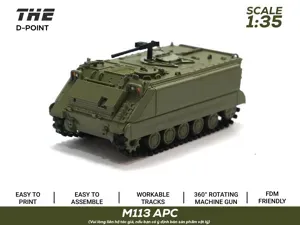 M113 APC | 1:35 Scale | WORKABLE TRACKS