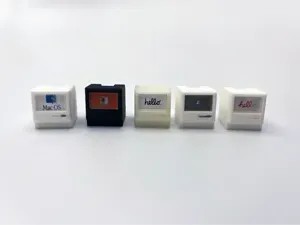 Macintosh Cherry MX Keycap with Custom Wallpapers