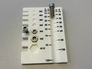 Metric Screw Measuring Tool (M2-M10)