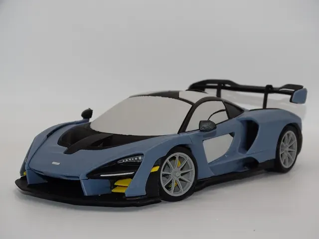 McLaren Senna w/ Steering Wheel 1:19 Scale — Фото 2 из 13