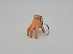 Thing from Wednesday Addams Family Keychain Remix