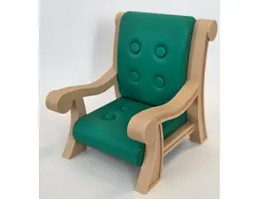 Elf on the shelf armchair and table