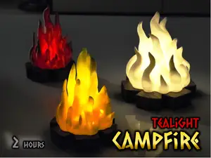 Tealight Campfire
