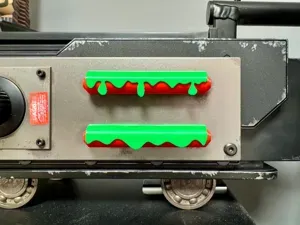 Ghostbusters Haslab ghost trap slime covered bars