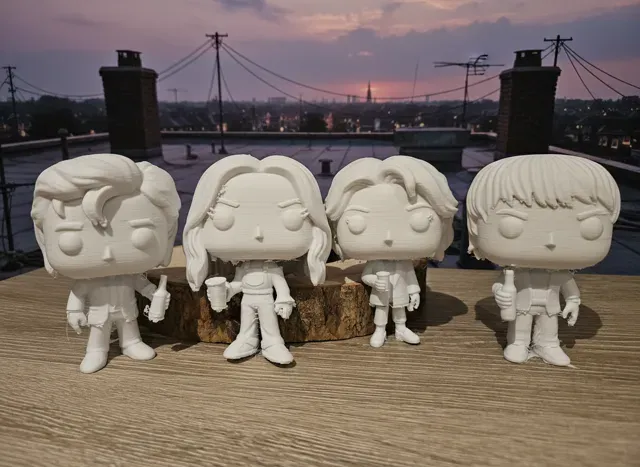Stranger Things Rooftop Scene Chibis — Фото 3 из 3