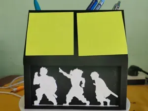 Demon Slayer Desk Organiser with Sticky Notes 400