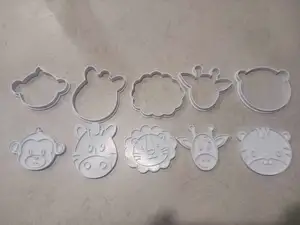Jungle Animals Cookie Cutters and Stamps