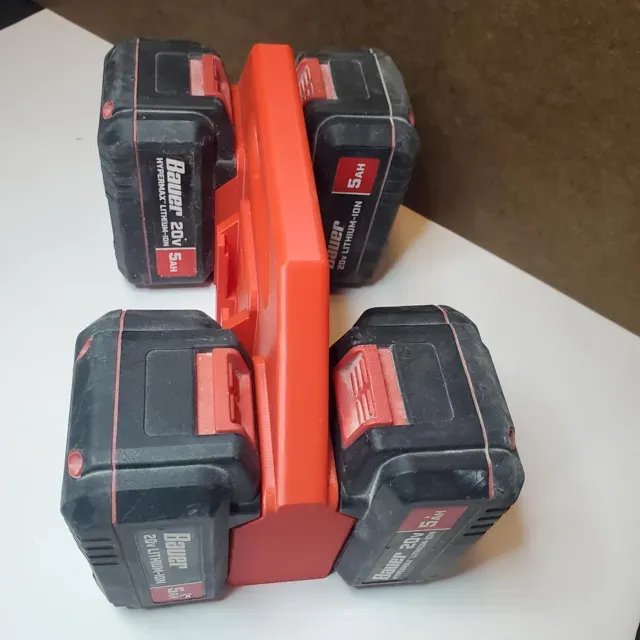 6-Slot Battery Caddy for Bauer 20V Batteries — Фото 2 из 4