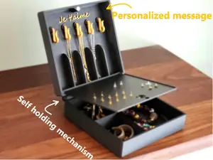 Jewelery box - Classic style with heart pattern