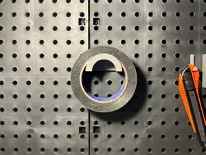 1IN Pegboard Tape Holder/Organizer