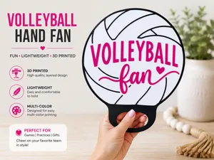 Volleyball Fan Hand Fan