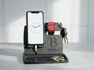 Carbon Fiber | Ultimate Nightstand Organizer