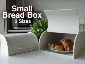 Small Bread Box - 2 Sizes - Kitchen Organizer