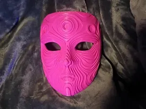 Concentric Echo Mask / Wall Art