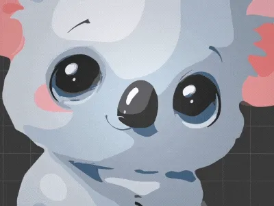 Adorable Cute Koala Cartoon Keychain — Фото 4 из 12