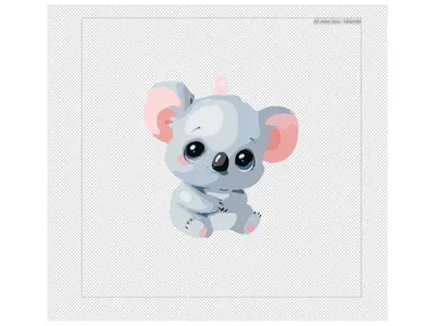 Adorable Cute Koala Cartoon Keychain — Фото 9 из 12