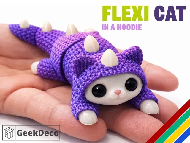 Flexi Dino Cat Articulated | NO AMS
