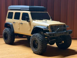 1:30 Dachzelt für Axial SCX30 Wrangler JLU