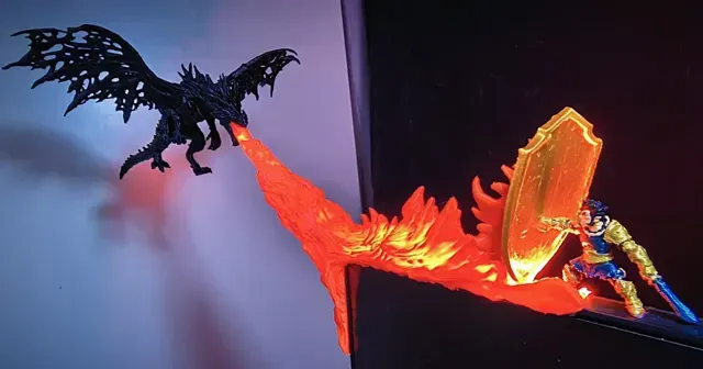 Undead Dragon Lights Up on PC Boot — Monitor Buddy — Фото 6 из 6