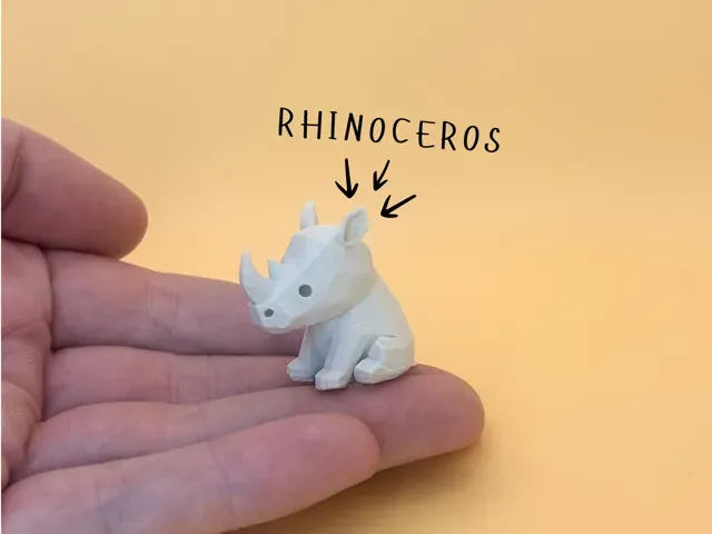 Cute Mini Figurine Pack - Safari Edition — Image 6 of 6