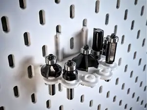 8mm Router Bits Rack for Ikea Skadis